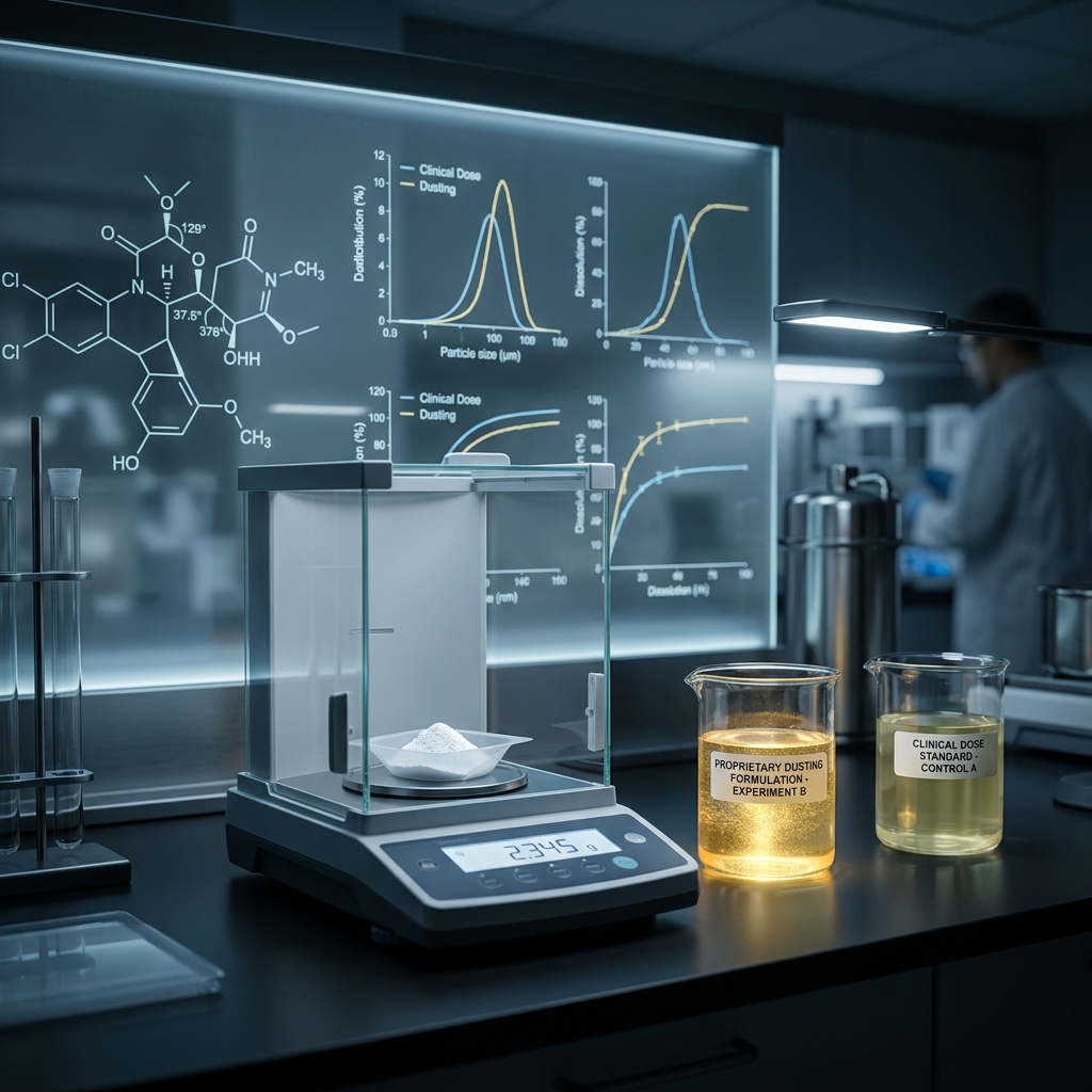 Clinical Science Lab Assay vs Proprietary Dusting